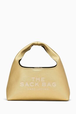 Marc Jacobs The Mini Sack Bag in Metallic Leather 218096019_248