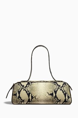 Khaite Simona Shoulder Bag in Python-embossed Calf Leather 217822376_179