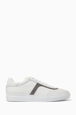 Brunello Cucinelli Monili Chain Sneakers in Leather 217963990_26