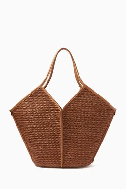 Hereu Medium Calella Tote Bag in Raffia 217961347_15