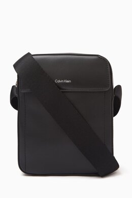 Calvin Klein Sleek Reporter Bag in Faux Leather 218048368_13