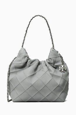 Tory Burch Mini Fleming Hobo Bag in Leather 218158989_19