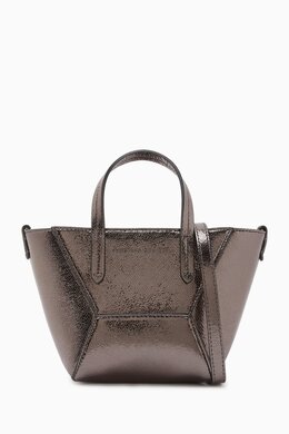 Brunello Cucinelli BC Duo Mini Bag in Lamé Calfskin 218388998_14
