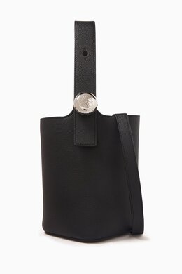 Loewe Mini Pebble Bucket Bag in Soft Grained Calfskin 216775392_13