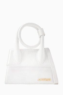 Jacquemus Le Chiquito Noeud Bag in Leather 214603538_5160