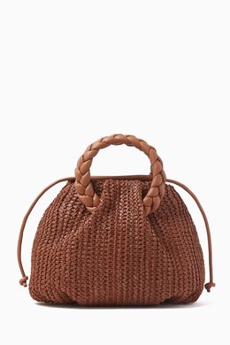 Hereu Medium Bombon Braided Top-handle Bag in Raffia 216986311_15