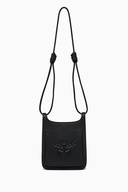 MCM Mini Himmel Hobo Bag in Leather 217563136_13