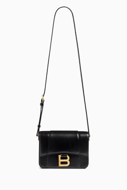 Balenciaga Hourglass Small Flap Bag in Calfskin 218355091_13