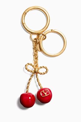 Valentino Garavani Chez Valentino Bag Charm Key Ring in Metal 218331079_17