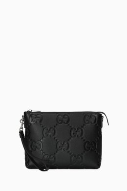 Gucci Messenger Crossbody Bag in Jumbo GG Leather 216374250_13