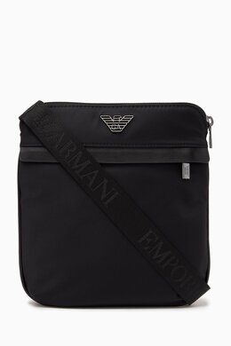 Emporio Armani EA Flat Crossbody Bag in Nylon 215757658_245