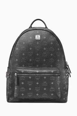MCM Stark Side Studs Medium Backpack in Visetos 216740638_13