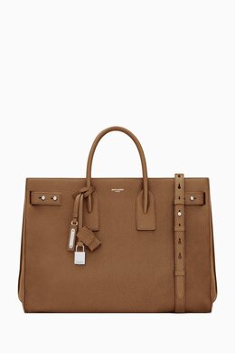 Saint Laurent Sac de Jour Thin Large Top-handle Bag in Grained Leather 216778224_15