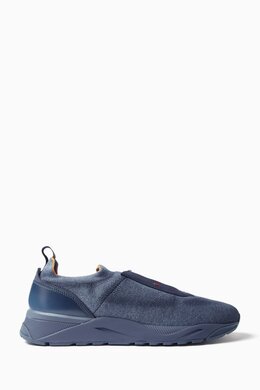 Santoni Flin Sneakers in Stretch-knit 217651740_14