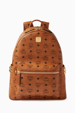 MCM Stark Backpack in Visetos Canvas 217596618_15