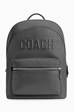 Coach Charter Backpack in Polished Pebble Leather 217570023_13