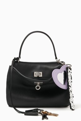 Balenciaga Mini Rodeo with Charm Top-handle Bag in Leather 217770486_13