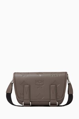 MCM Aren Messenger Bag in Monogram Leather 217768162_19
