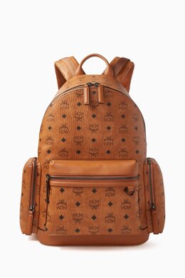 MCM Medium Stark Backpack in Coated Canvas 217808424_15