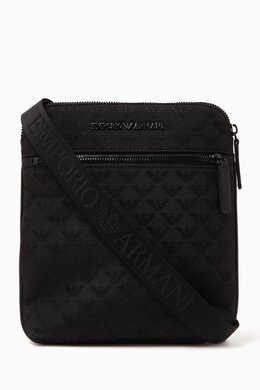 Emporio Armani EA Eagle Messenger Bag in Nylon 216270352_2709