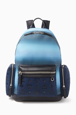 MCM Medium Stark Backpack in Mesh 217903683_14