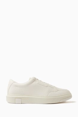 Armani Exchange Venice Lace-up Sneakers in Faux Leather 218019459_191