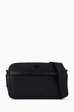 Emporio Armani Eagle Logo Crossbody Bag in Nylon 217721323_13