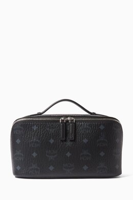 MCM Ottomar Toiletry Bag in Visetos 217377702_13