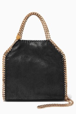Stella McCartney Black Falabella Mini Shoulder Bag 208704124_2709