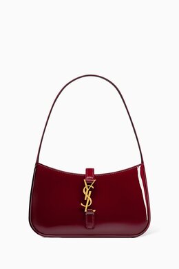 Saint Laurent Mini Le 5 A 7 Hobo Bag in Patent Leather 217686118_25