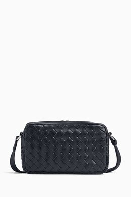 Bottega Veneta Small Camera Bag in Intrecciato Leather 215836571_14