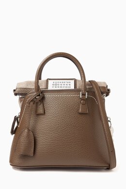 Maison Margiela Mini 5AC Top-handle Bag in Leather 217419959_15