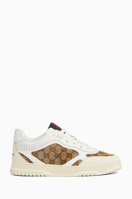 Gucci Re-Web Sneakers in GG Canvas & Leather 217119530_179