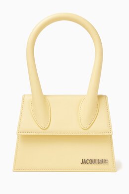 Jacquemus Small Le Chiquito Moyen Bag in Textured Leather 218036282_27