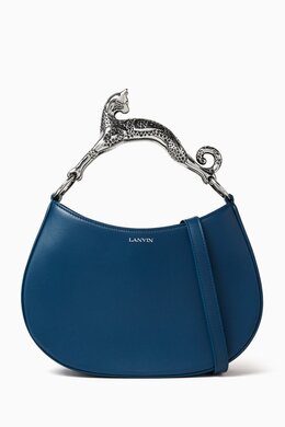 Lanvin Cat Hobo Bag in Leather 218252568_14