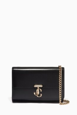 Jimmy Choo Avenue Clutch Shoulder Bag in Leather 215189213_1637