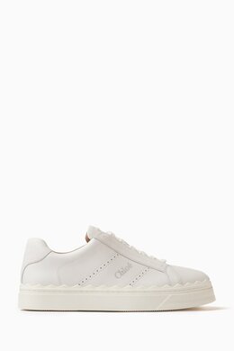 Chloé Lauren Low Top Sneakers in Leather 216552845_26