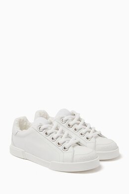 Dolce & Gabbana Plush Low-top Sneakers in Leather 216129453_26