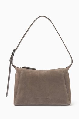 Brunello Cucinelli Bc Duo Shoulder Bag in Suede 217964239_19