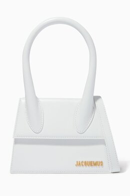 Jacquemus Le Chiquito Moyen Small Bag in Leather 214603535_1965