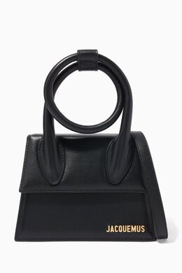 Jacquemus Le Chiquito Noeud Bag in Leather 214603538_2709