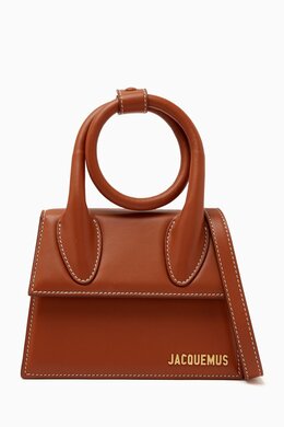 Jacquemus Le Chiquito Noeud Shoulder Bag in Smooth-leather 216110040_15