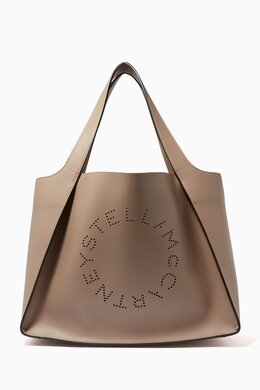Stella McCartney Stella Logo Tote Bag in Eco Alter Nappa 212989553_19