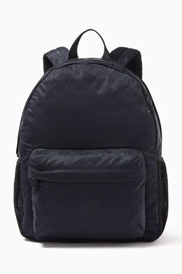 Emporio Armani Eagle Logo Backpack in Nylon 217733331_4067