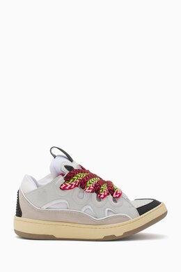 Lanvin Curb Sneakers in Leather 217115043_26