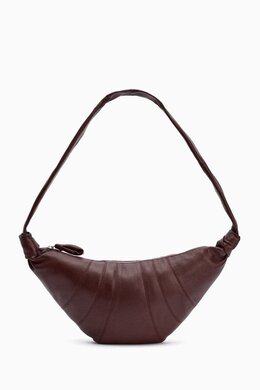 Lemaire Medium Croissant Crossbody Bag in Leather 218173710_16