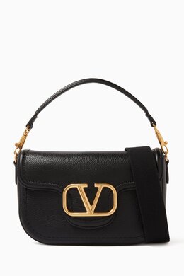 Valentino Garavani VLogo Shoulder Bag in Leather 217333520_13