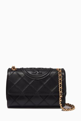 Tory Burch Small Fleming Convertible Shoulder Bag in Leather 215697759_13