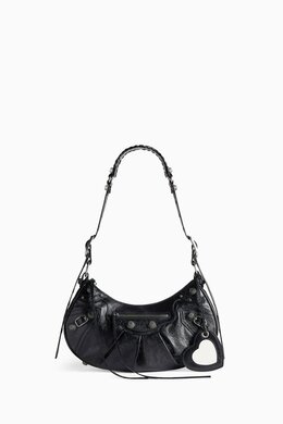 Balenciaga Le Cagole Small Shoulder Bag in Arena Lambskin 215090040_13