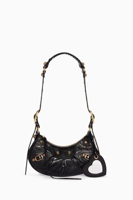 Balenciaga Le Cagole Small Shoulder Bag in Arena Lambskin 215446487_13